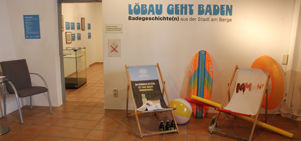 Sonderausstellung: Löbau geht baden. Badegeschichte(n) aus der Stadt am Berge