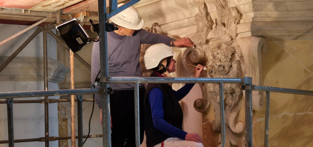 Maßnahmen zum Bauerhalt an der Frauenkirche 2024/25