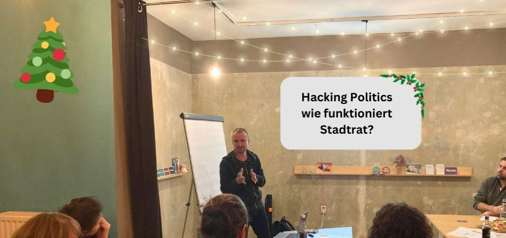 Hacking Politics - wie funktioniert Stadtrat?