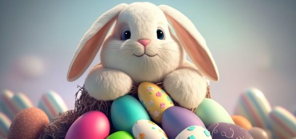 Ostersonntag im Mammutgarten Prietitz