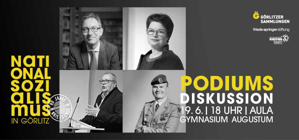 Podiumsdiskussion »Von Thälmann zu Stauffenberg – Der Widerstand im Nationalsozialismus in der Erinnerung der Deutschen.«