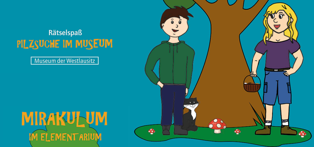 Mirakulum im Museum - Pilzsuche im Museum - Der Rätselspass für Kinder