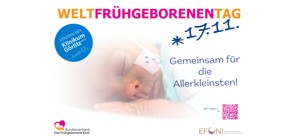 Aktion zum Weltfrühgeborenentag