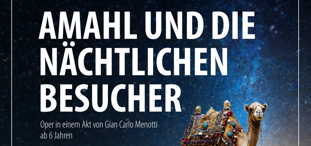 Amahl und die nächtlichen Besucher - Oper in einem Akt mit den Landesbühnen Sachsen - ab 6 Jahren