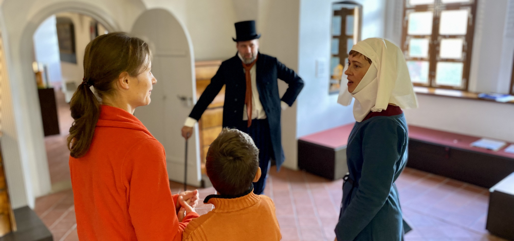 Belebte Schlossführung