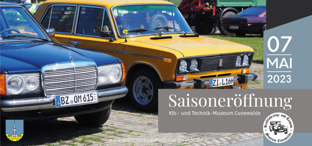 Saisoneröffnung "Motoren an" am Kfz.- und Technik-Museum