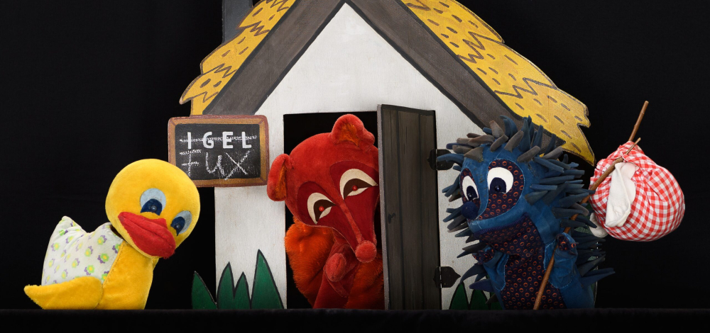 Puppentheater Glöckchen präsentiert: „Das übermütige Entchen im Winterwald“