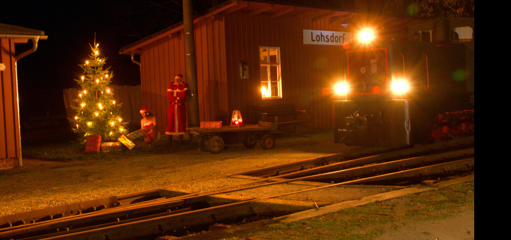 Schwarzbachbahn Weihnachtsmarkt & Lichterzauber