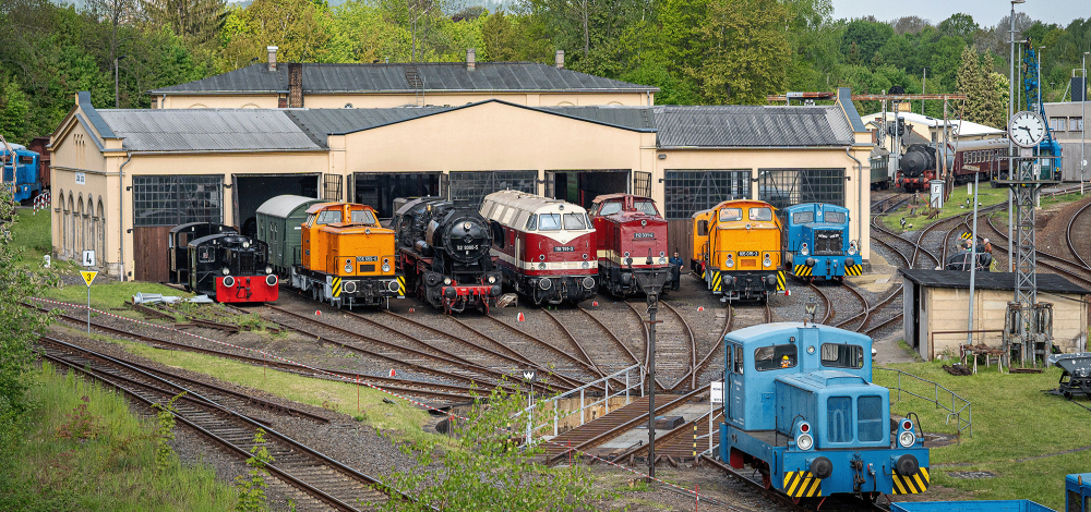 31. Löbauer Maschinenhaustage - Das Eisenbahnfest für die ganze Familie im Herzen der Oberlausitz