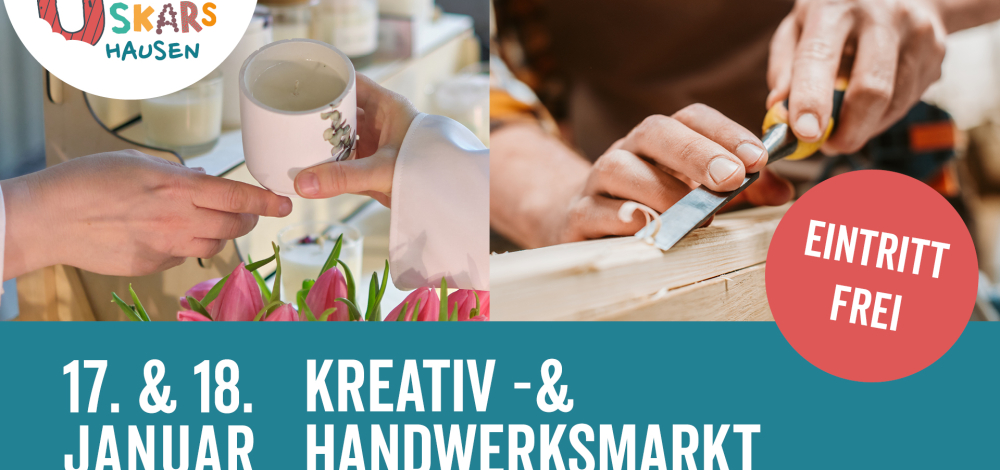 Kreativ- und Handwerksmarkt in Oskarshausen bei Dresden