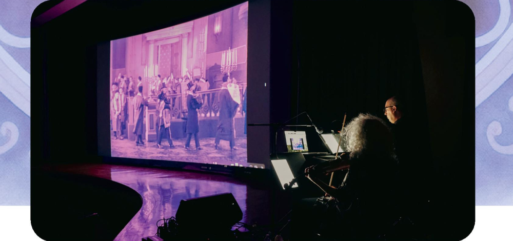 TACHELES 2026: Klezmer.Stummfilm.Konzert "The Man Without A World" mit Donald Sosin und Alicia Svigals