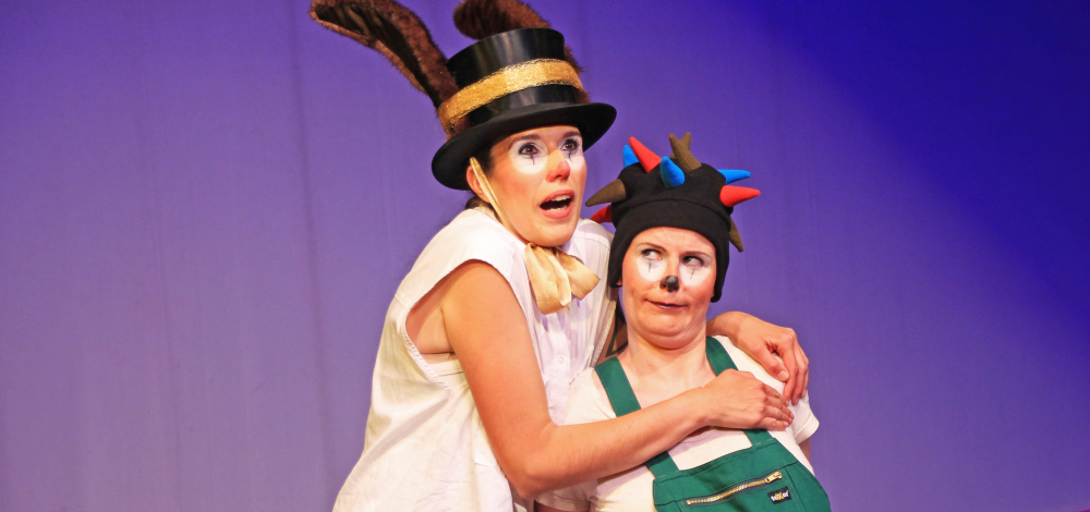 "Hase und Igel" – gespielt vom H.O.Theater