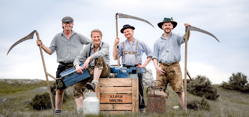 Jazztage Dresden | Alpin Drums | Der Berg groovt! Ein alpines Drum-Spektakel