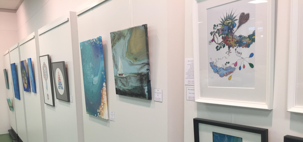 SZ Kunstmarkt im Haus der Presse Dresden - und draußen Kunst- Antik- & Trödelmarkt