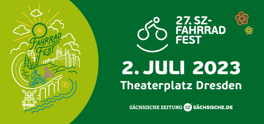 27. SZ-Fahrradfest auf dem Theaterplatz in Dresden