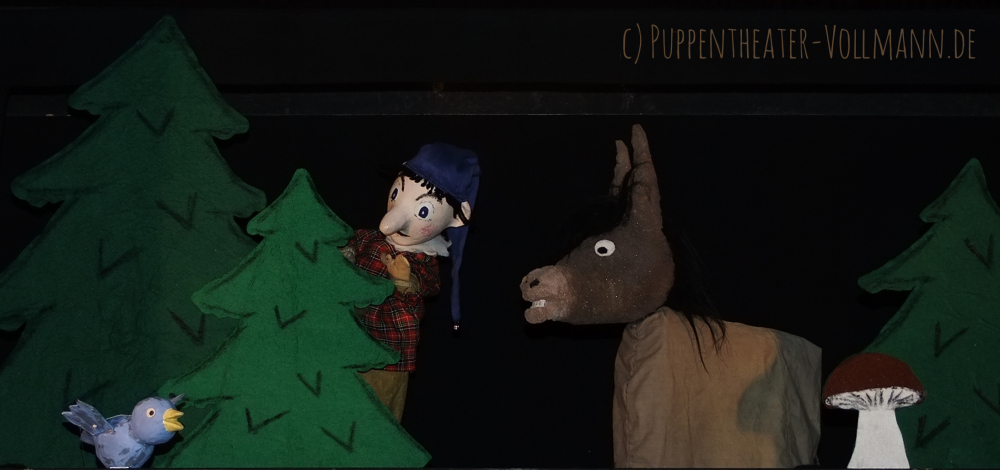 Puppentheater Marco Vollmann präsentiert: „Ein Weihnachtsgeschenk für Gretel“