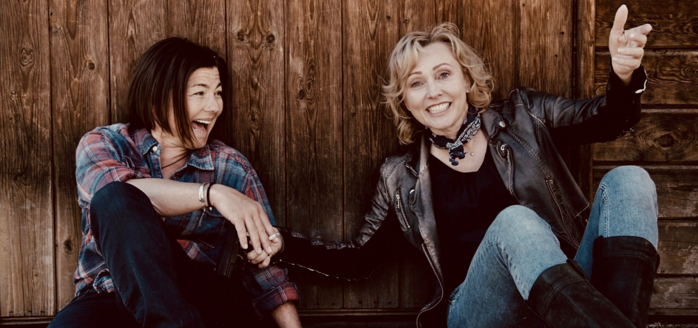 Claudia Schmutzler und Dana Golombek