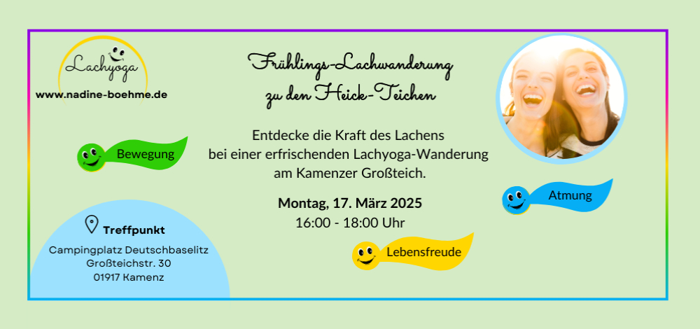 Lachwanderung zu den Heick-Teichen