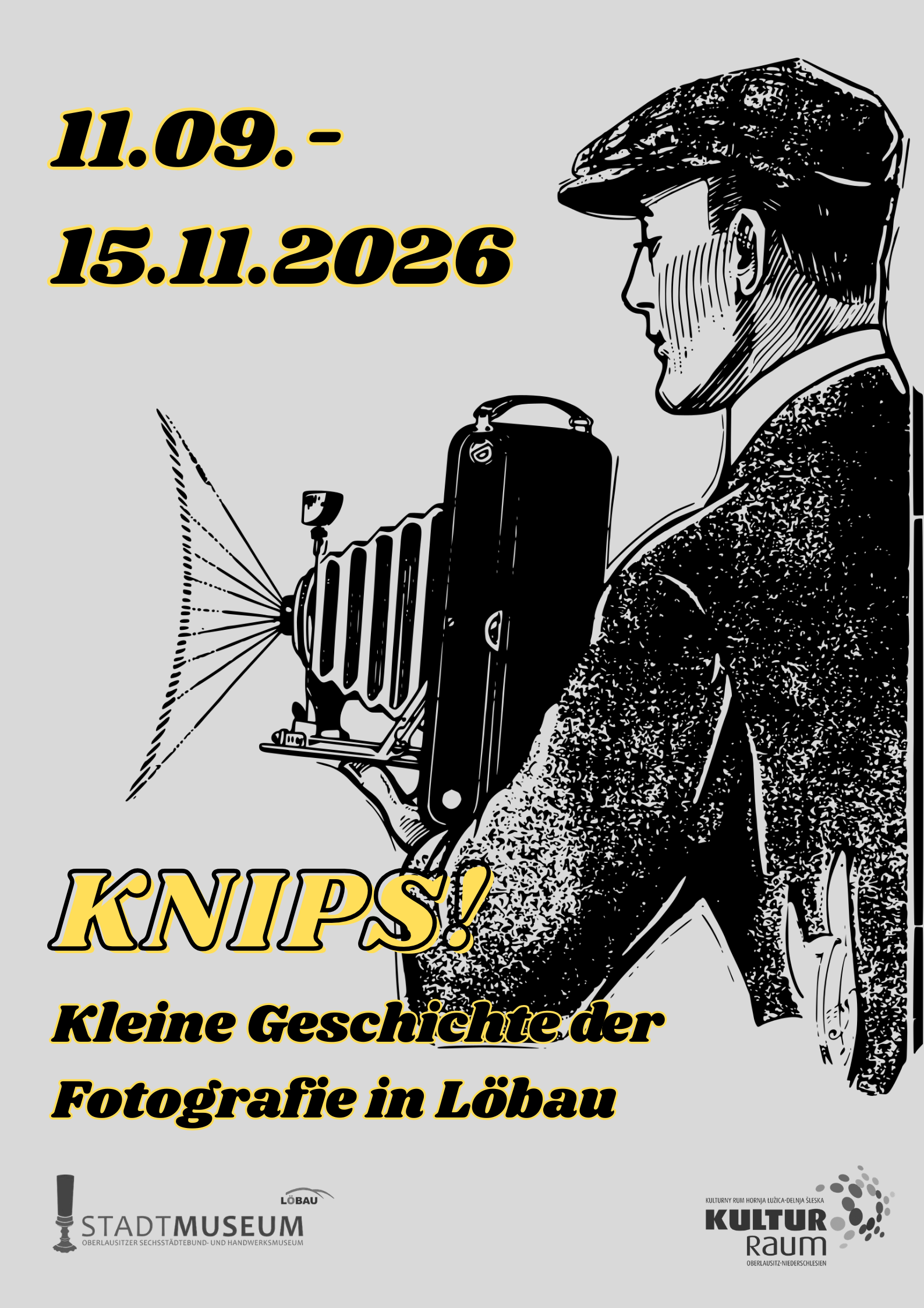 Sonderausstellung: "KNIPS! Kleine Geschichte der Fotografie in Löbau"