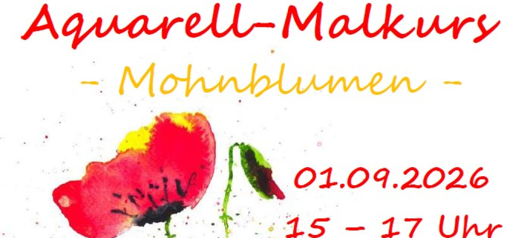 Aquarell-Malkurs