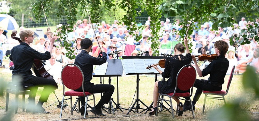 Konzert des 31. Moritzburg Festivals: Proschwitzer Musik-Picknick