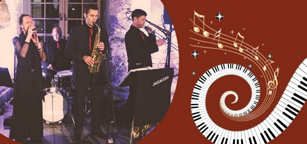 Tanz in die Sommernacht mit "Jazzacuda" im Burggarten Hohnstein