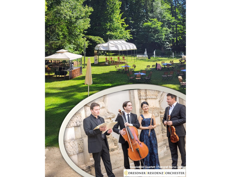 Open-Air Konzert mit dem Dresdner Residenz Orchester