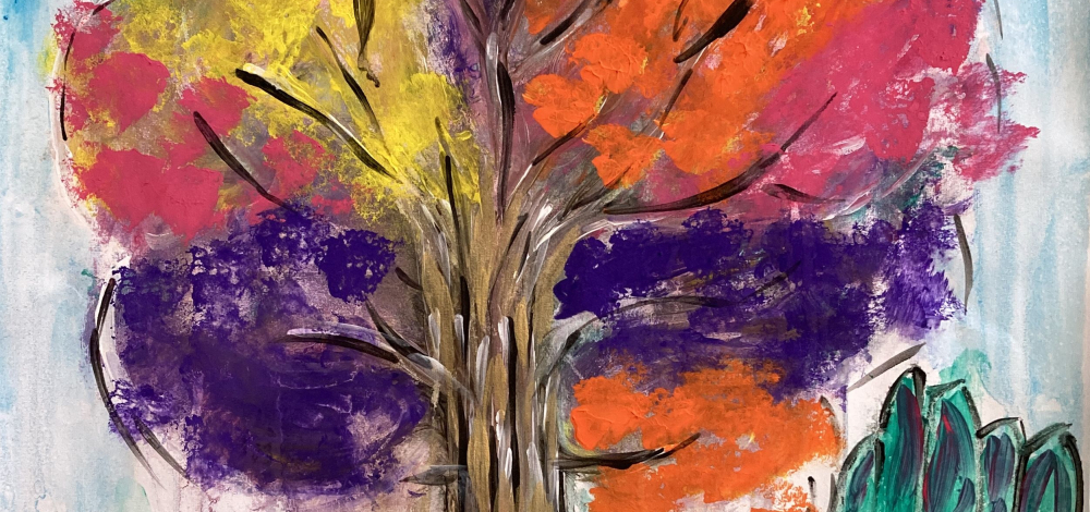 Ausstellung der Kunsttherapie des Sächsischen Krankenhauses Großschweidnitz