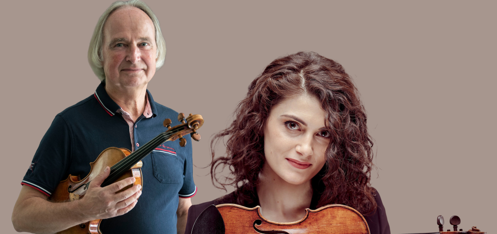 Adela Bratu & Steffen Gaitzsch: Barockes und Zeitgenössisches für zwei Geigen