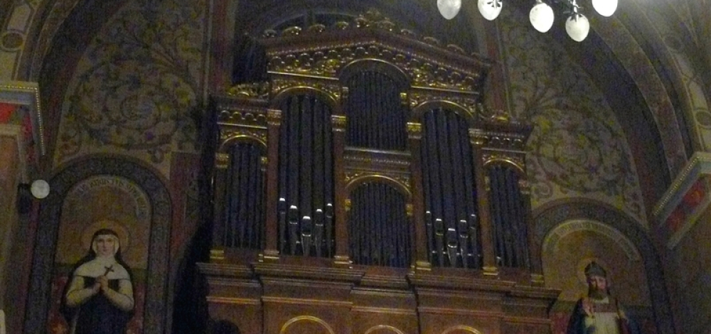 Weihe der neuen Orgel in der Klosterkirche vom Kloster St. Marienthal