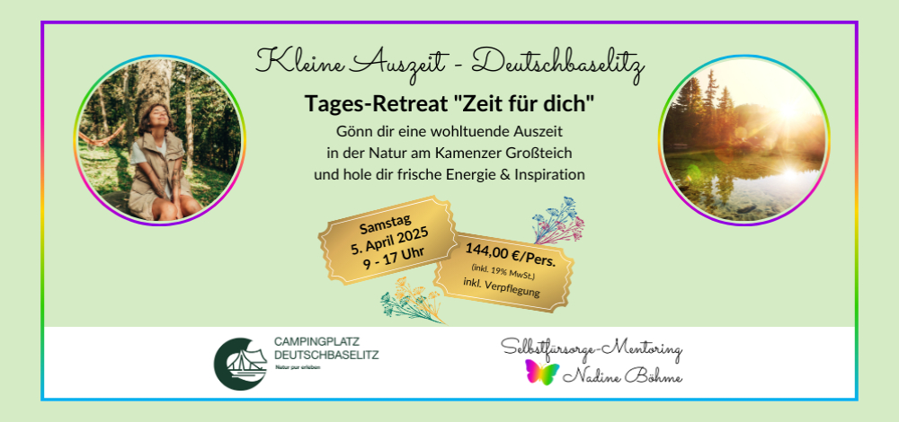 Tages-Retreat "Zeit für dich"