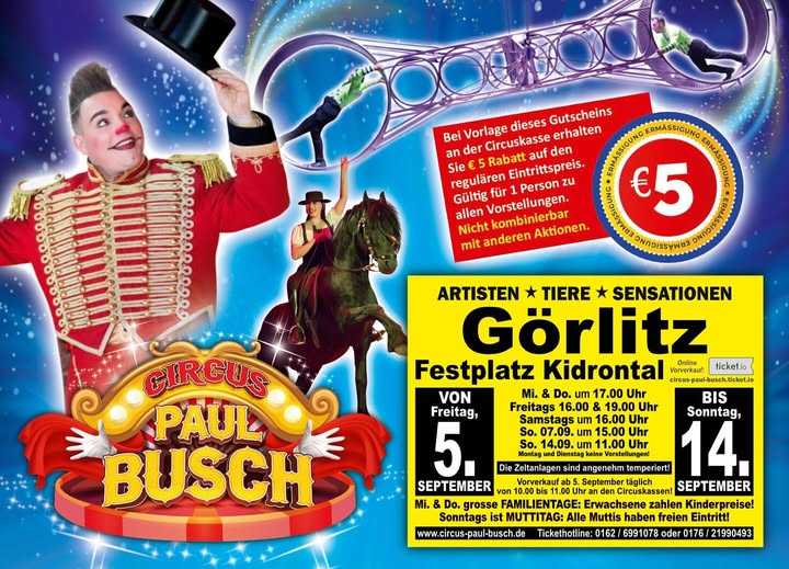 Circus Paul Busch in Görlitz