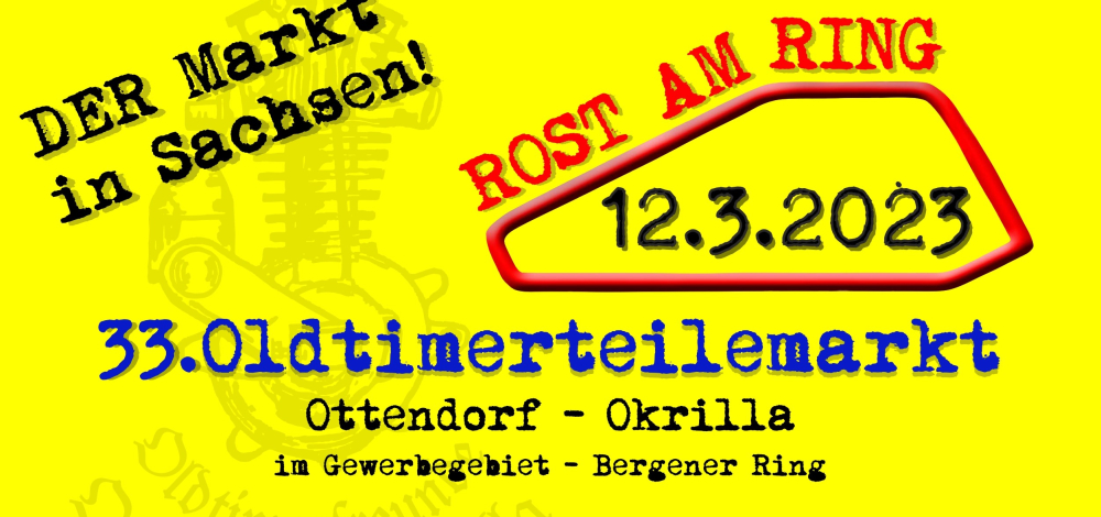 33.Oldtimerteilemarkt-Rost am Ring-