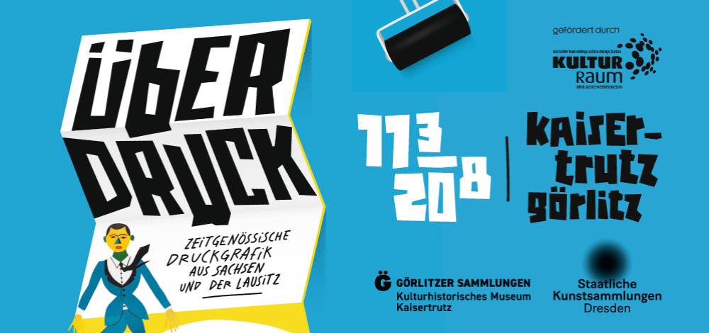 Über Druck. Zeitgenössische Druckgrafik aus Sachsen und der Lausitz