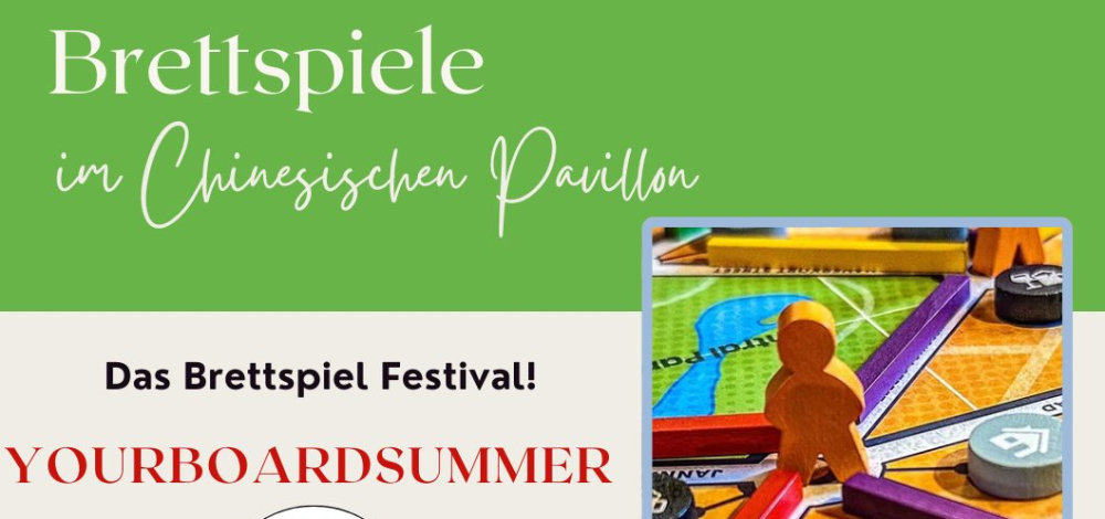 Das Brettspiel Festival im Pavillon!