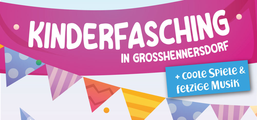 Kinderfaschingsparty in Großhennersdorf