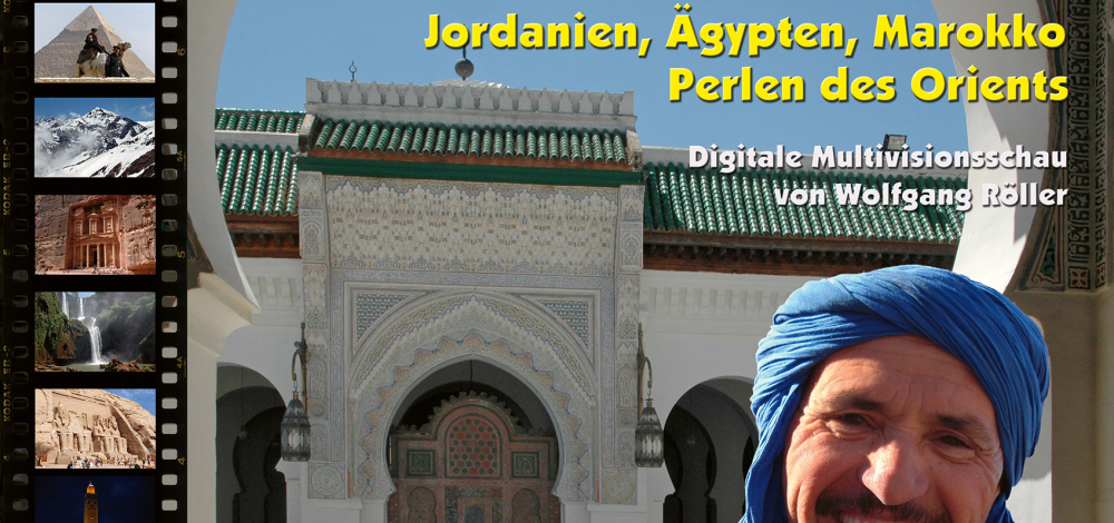 Jordanien, Ägypten, Marokko | Perlen des Orients