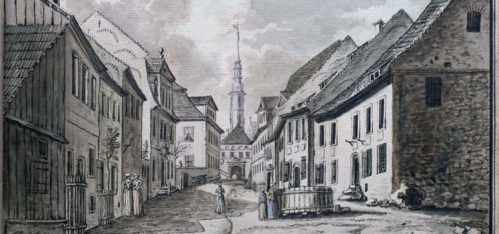 Röhrleitungen, Bütten und Schmuckbrunnen