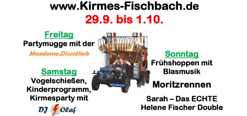 Fischbacher Kirmesparty 2023