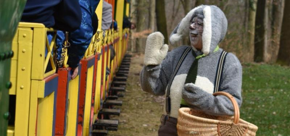 Ostersonntag bei der Görlitzer Parkeisenbahn