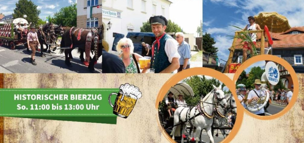 30. Eibauer Bier- und Traditionsfest (Eibauer Bierzug) - das große Spektakel rund ums Bier!