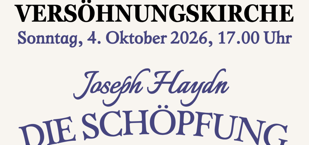 Joseph Haydn „Die Schöpfung“