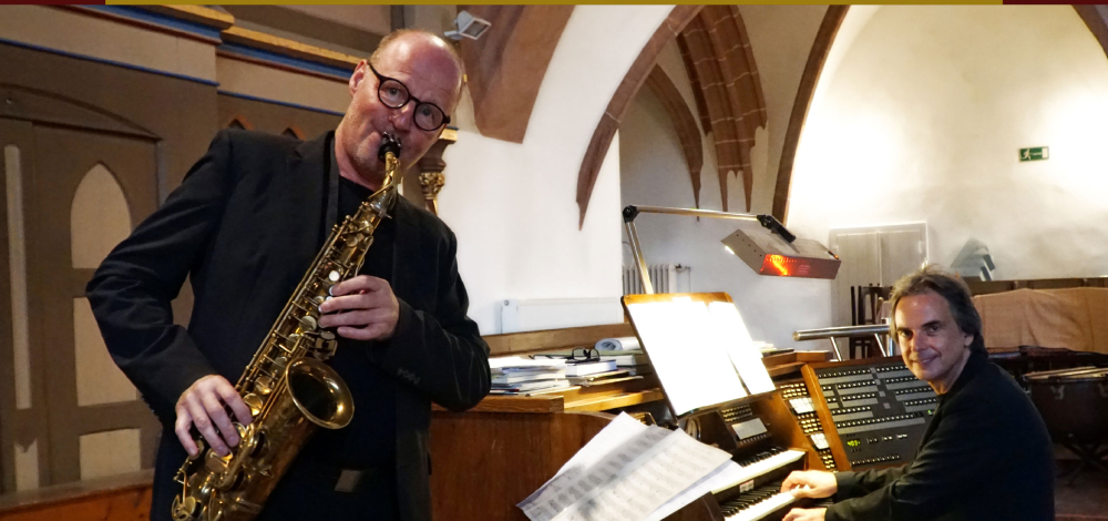 Orgelsax - Saxophonklang trifft auf Orgelsound