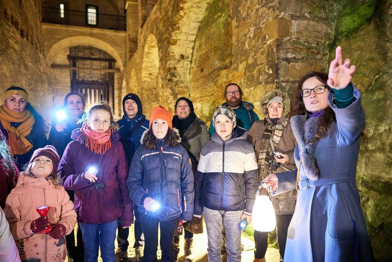 Festung GRUSELIG – Taschenlampenführung für Familien