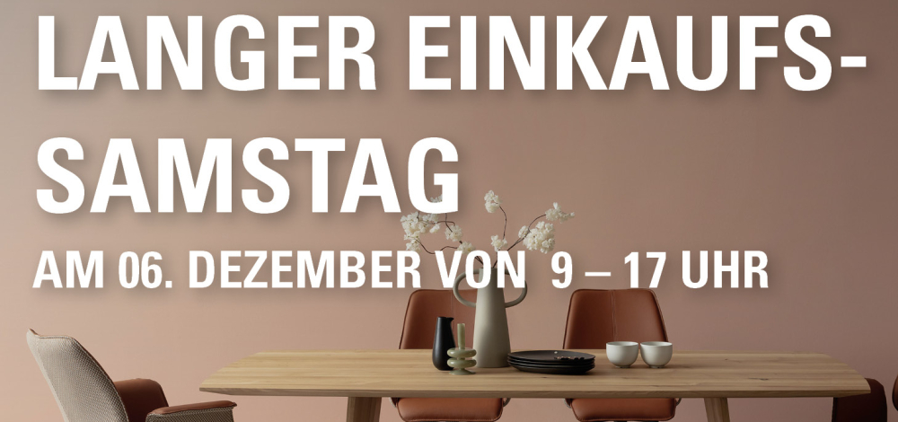 Langer Einkaufssamstag bei MÖBEL STARKE in Schönbach