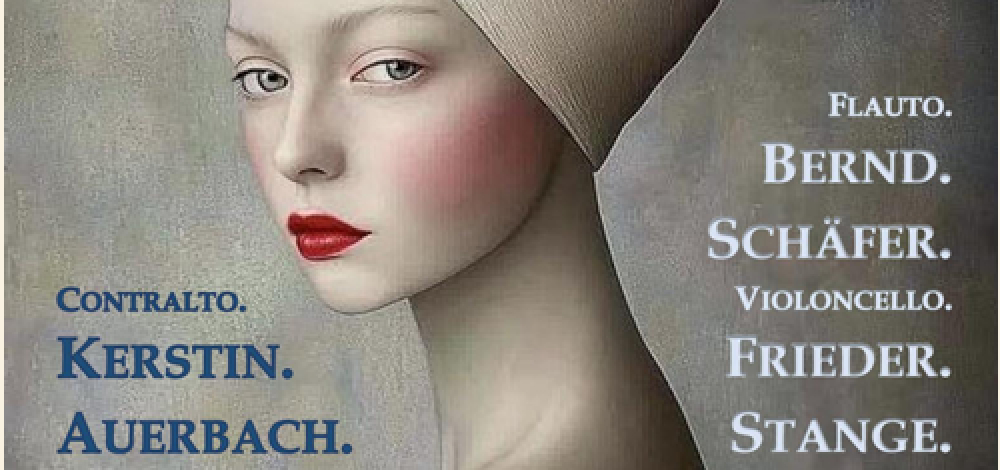 Konzertprogramm "Viaggio in Paradiso" mit Kerstin Auerbach, Bernd Schäfer-Querflöte und Frieder Stange-Violoncello ist leider ausverkauft.