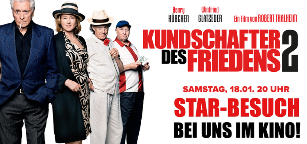 Starbesuch von Henri Hübchen und Winfried Glatzeder