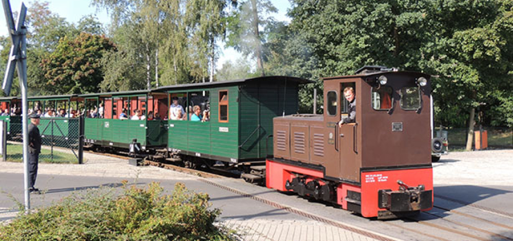 Dampfzüge zu Christi Himmelfahrt - Waldeisenbahn Muskau