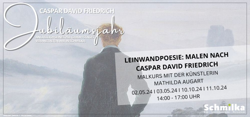 Leinwandpoesie: Malen nach Caspar David Friedrich