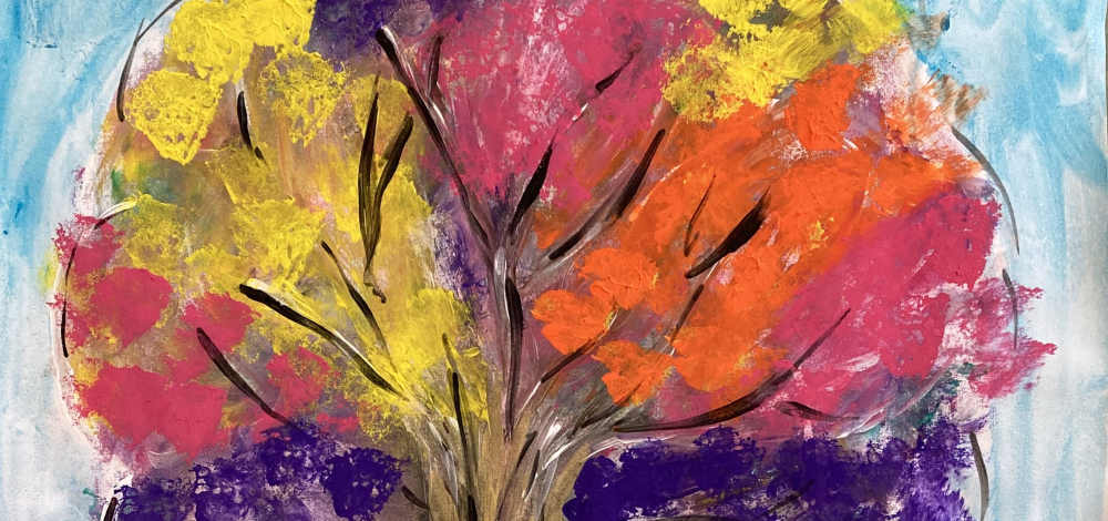 Ausstellung der Kunsttherapie des Sächsischen Krankenhauses Großschweidnitz